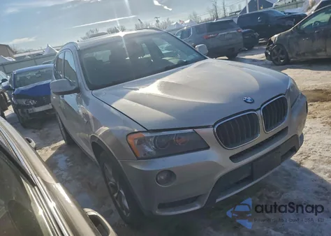 2013 BMW X3 xDrive28I from USA, damaged, VIN 5UXWX9C53D0A10563